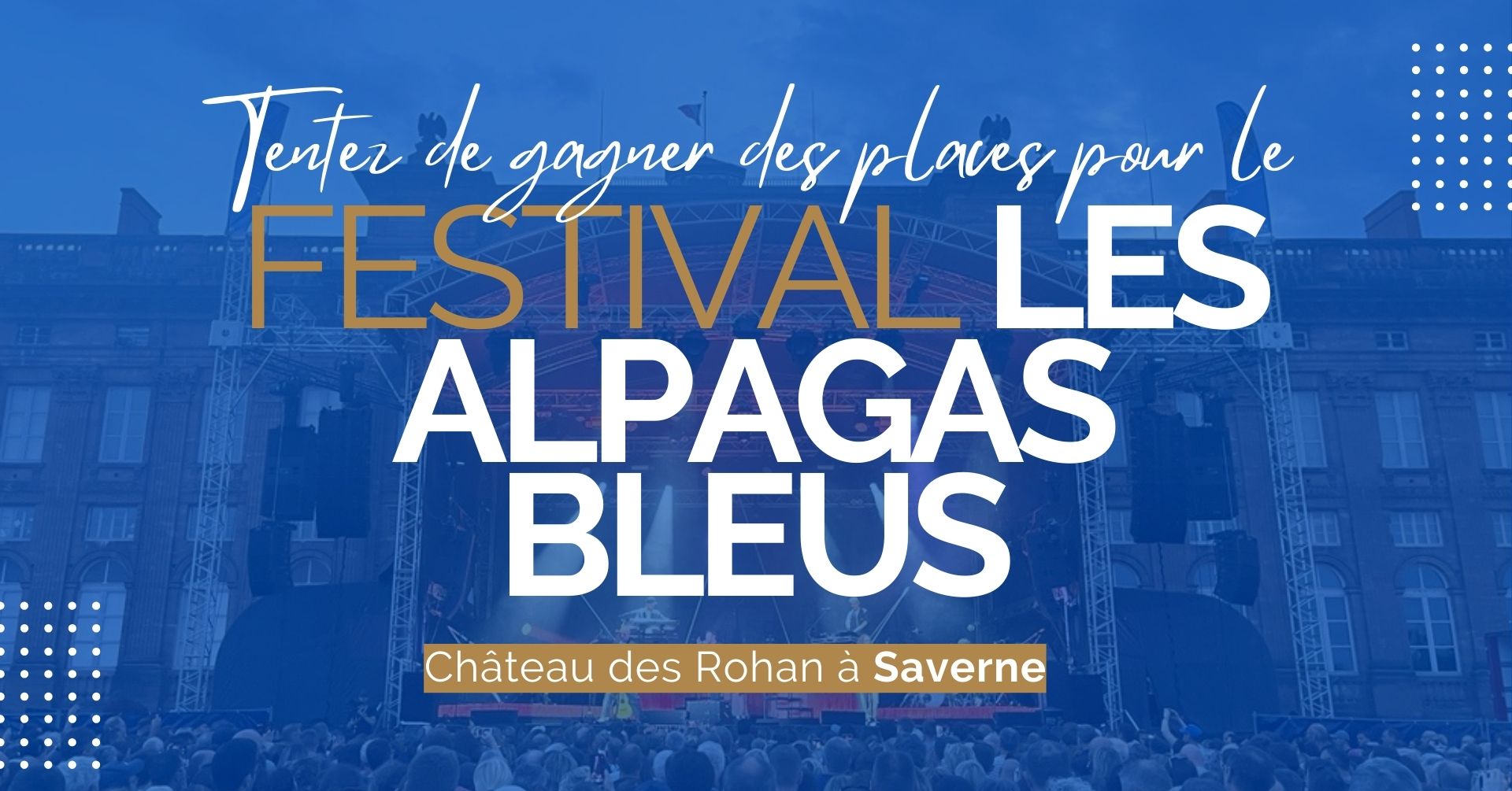 Jeu concours – Festival Les Alpagas Bleus